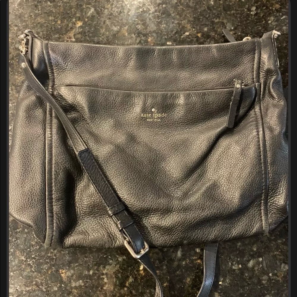 Kate Spade Cobble Hill Curtis Black Leather Bag